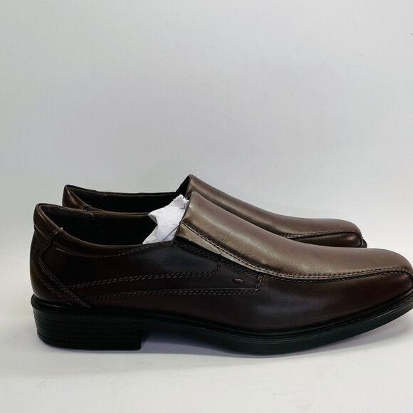 Deer Stag Noble Slip-On Loafer Dark Brown Size 11.5M Mens Memory Foam Comfort - Picture 2 of 14
